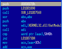 Le désassembleur de PE Explorer