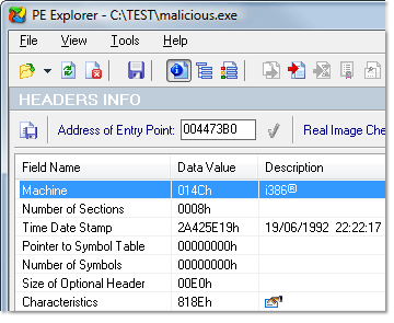 pe explorer 64bit