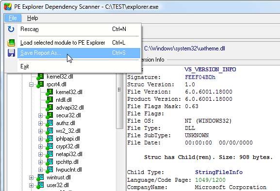 how to read .dll files